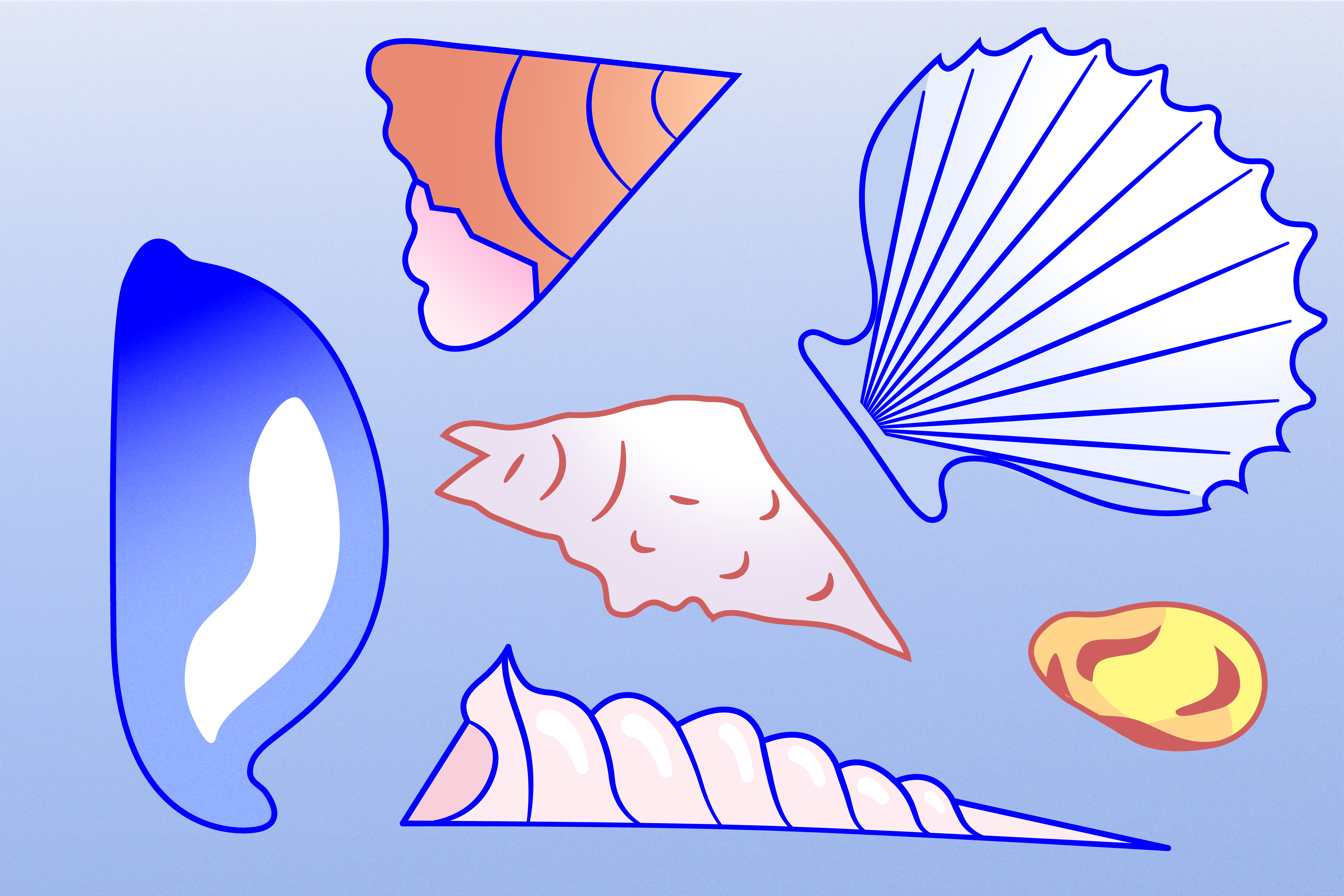 Sjöhästarna, maneterna, snäckorna och de knubbiga stenarna. Du är en i mängden, men särpräglad. Och du skimrar. /Oli