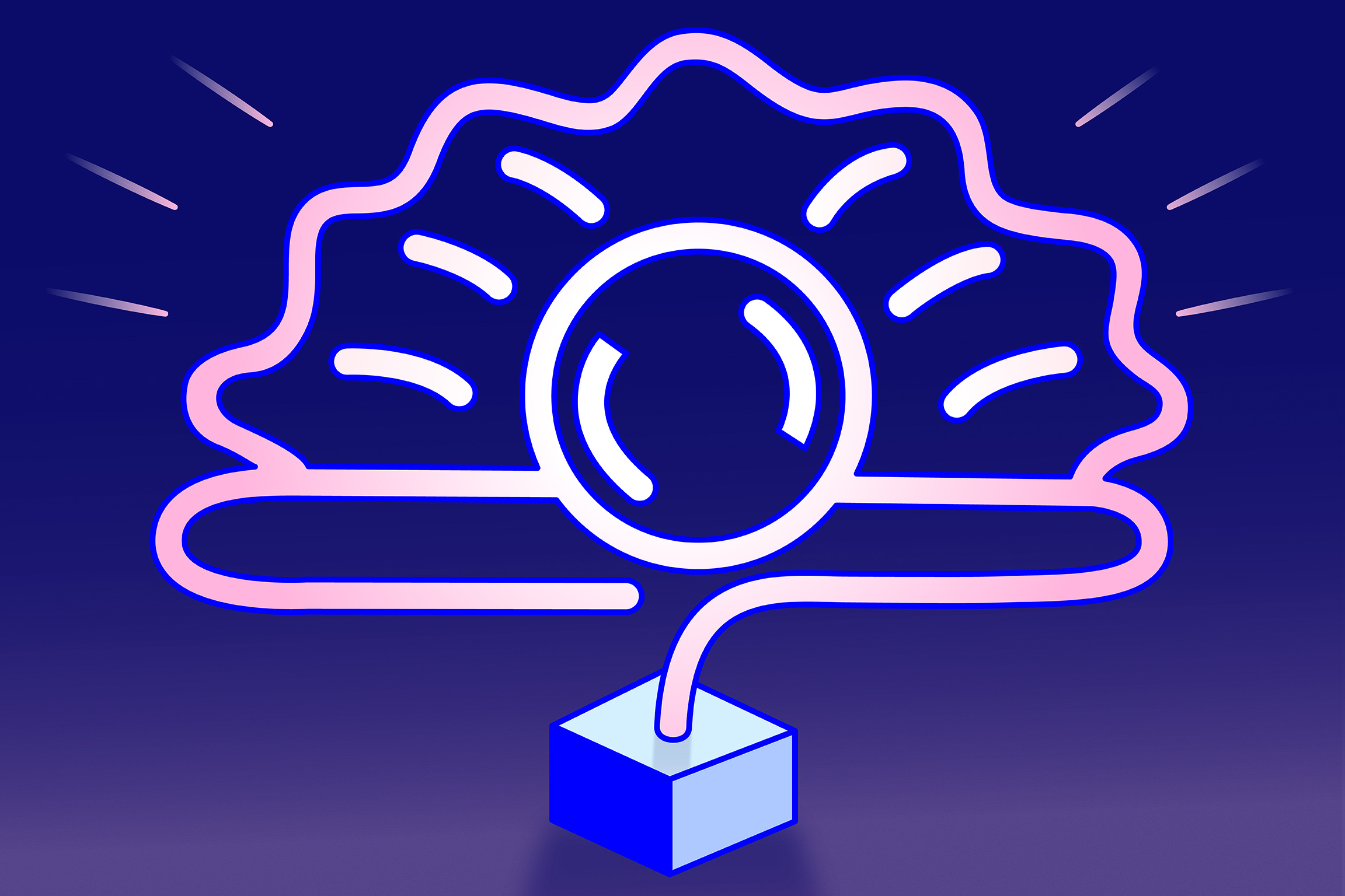 Ljus i mörkret. Kollar mobilen. Logotyperna. Nattlampan. Tankar och idéer, som mal i skallen. /Oli