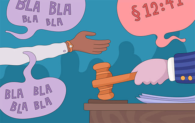 Pratbubblor och en träklubba