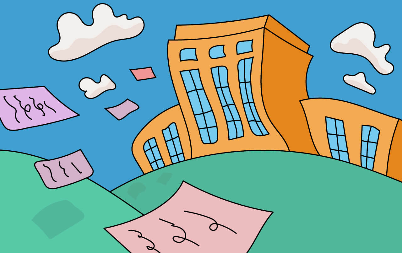 Illustration på FNs kontor i Geneve